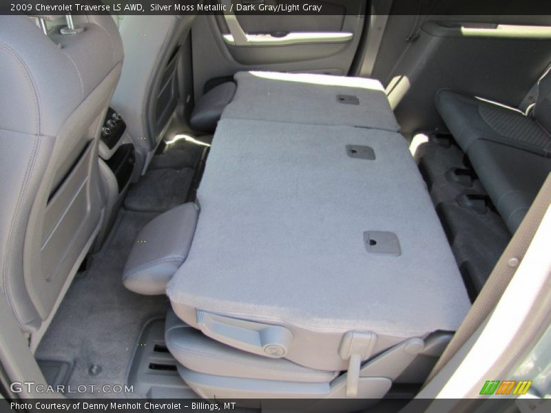 Silver Moss Metallic / Dark Gray/Light Gray 2009 Chevrolet Traverse LS AWD