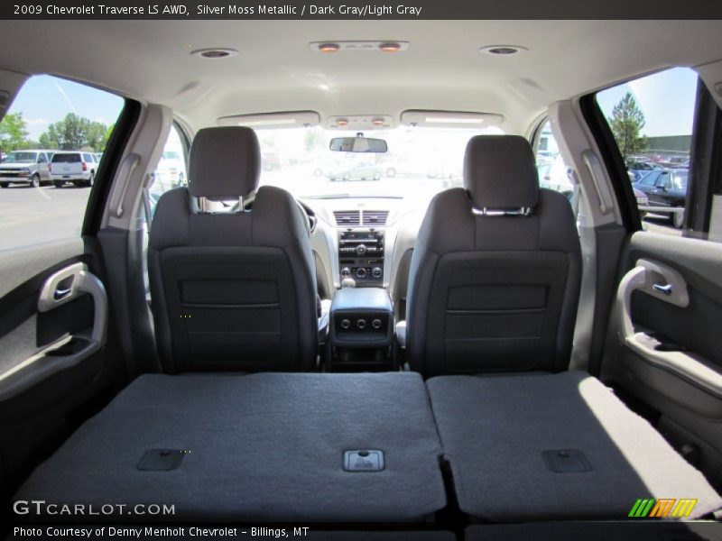 Silver Moss Metallic / Dark Gray/Light Gray 2009 Chevrolet Traverse LS AWD