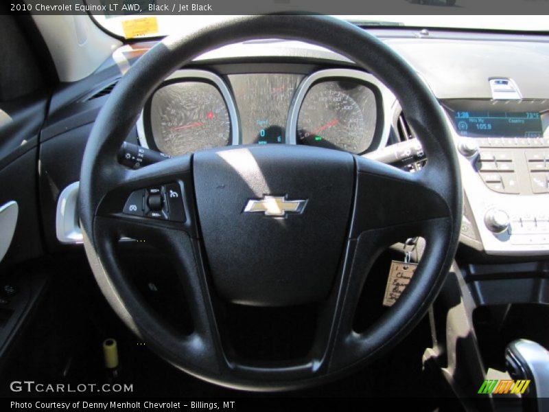 Black / Jet Black 2010 Chevrolet Equinox LT AWD