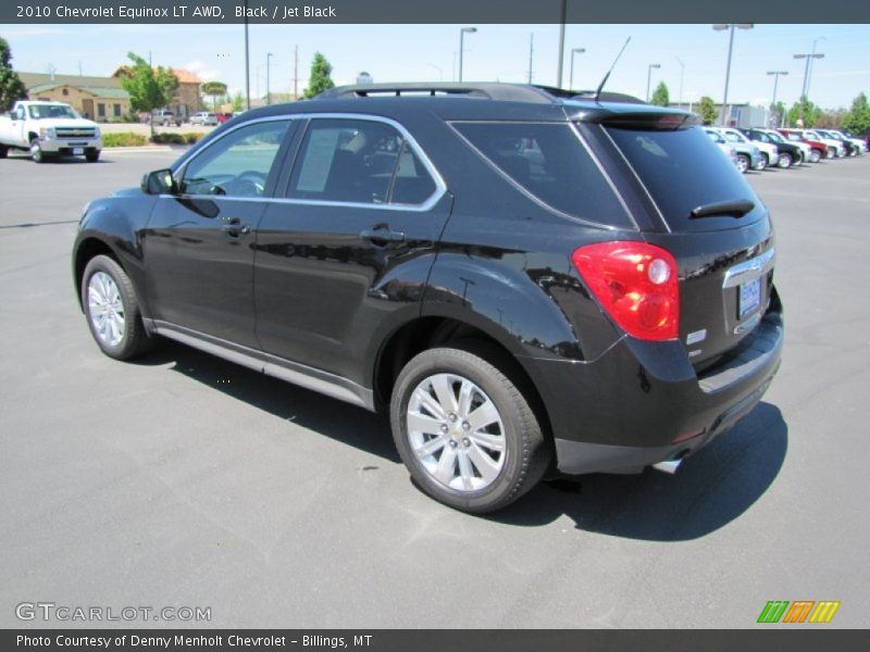 Black / Jet Black 2010 Chevrolet Equinox LT AWD