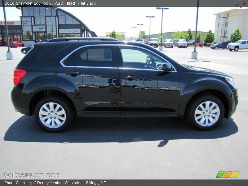 Black / Jet Black 2010 Chevrolet Equinox LT AWD