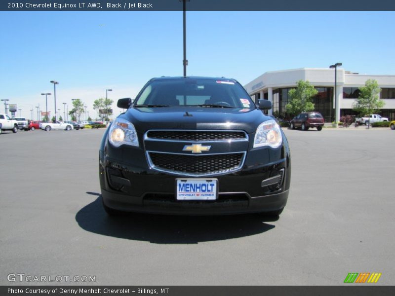 Black / Jet Black 2010 Chevrolet Equinox LT AWD