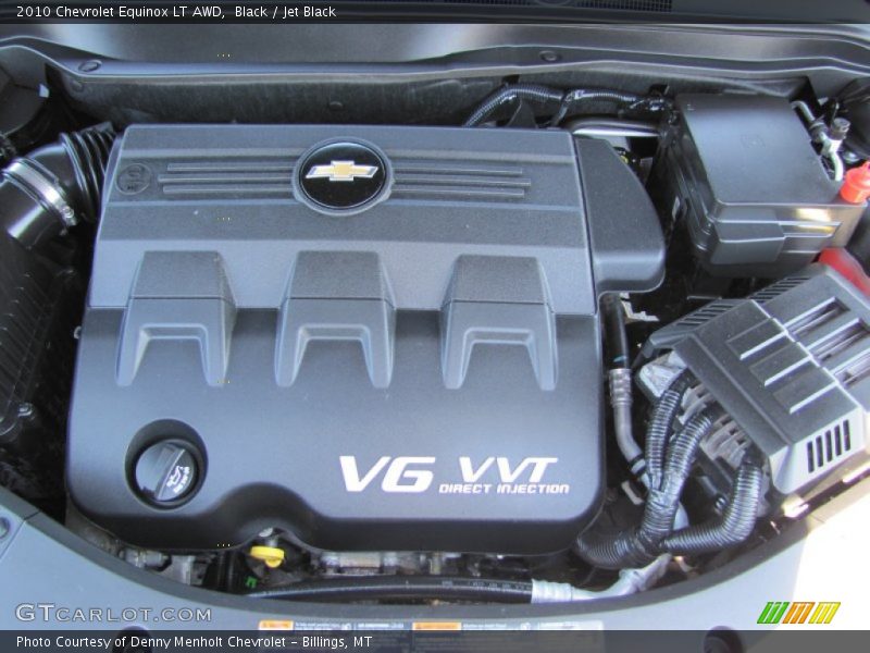 Black / Jet Black 2010 Chevrolet Equinox LT AWD