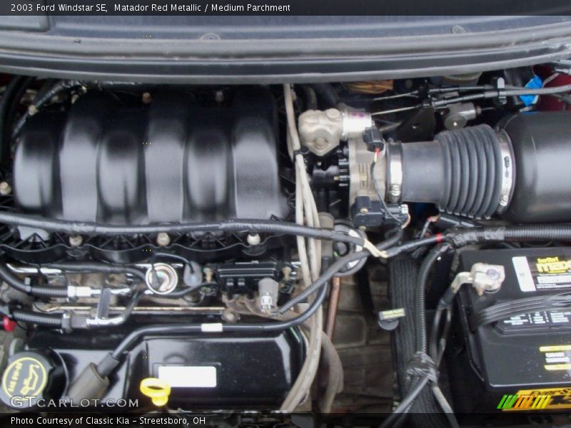 Matador Red Metallic / Medium Parchment 2003 Ford Windstar SE