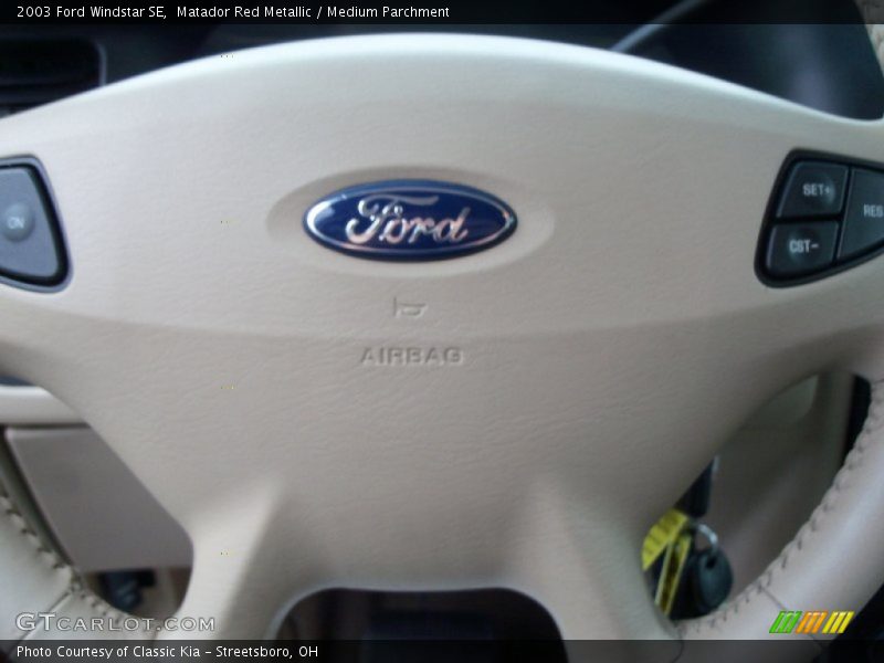 Matador Red Metallic / Medium Parchment 2003 Ford Windstar SE