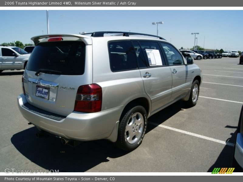Millenium Silver Metallic / Ash Gray 2006 Toyota Highlander Limited 4WD