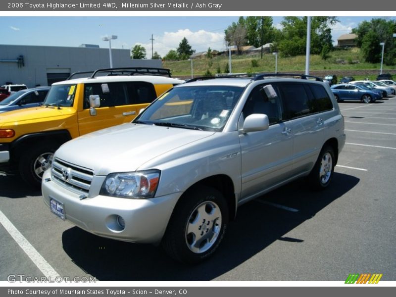 Millenium Silver Metallic / Ash Gray 2006 Toyota Highlander Limited 4WD