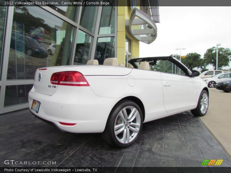 Candy White / Cornsilk Beige 2012 Volkswagen Eos Executive