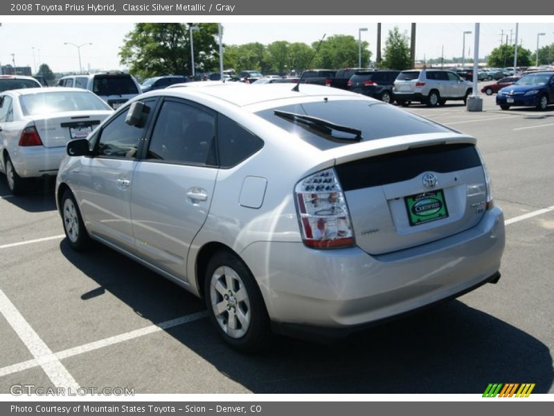 Classic Silver Metallic / Gray 2008 Toyota Prius Hybrid