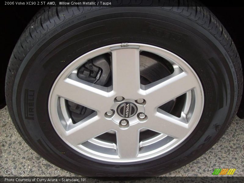 Willow Green Metallic / Taupe 2006 Volvo XC90 2.5T AWD