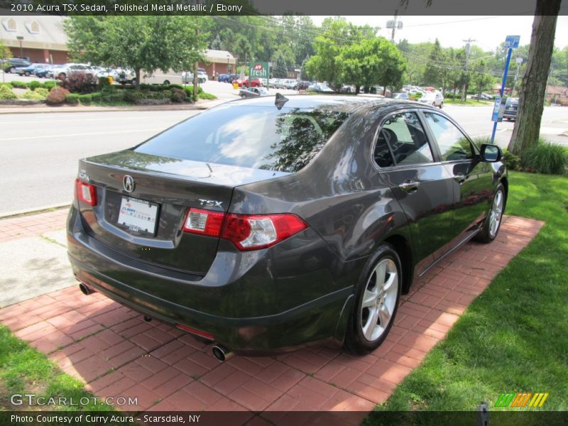 Polished Metal Metallic / Ebony 2010 Acura TSX Sedan