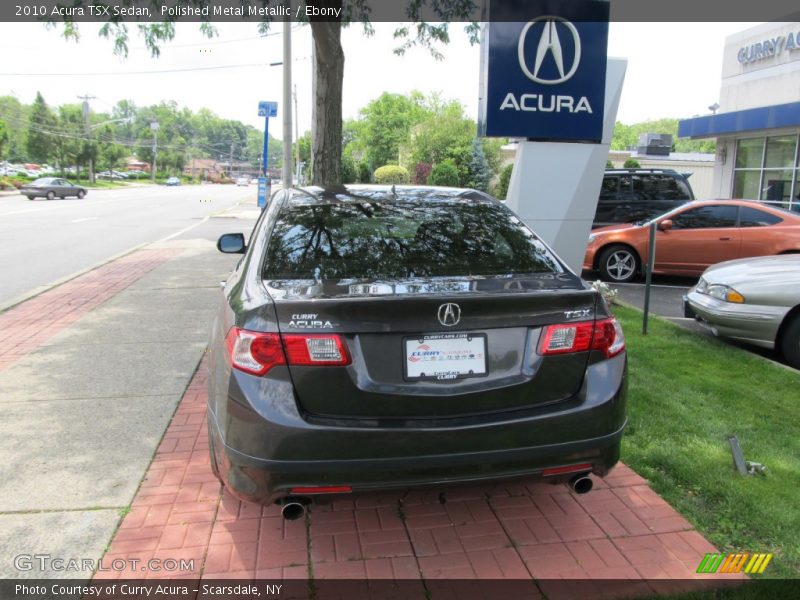 Polished Metal Metallic / Ebony 2010 Acura TSX Sedan