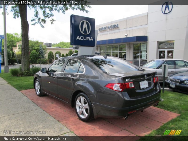 Polished Metal Metallic / Ebony 2010 Acura TSX Sedan