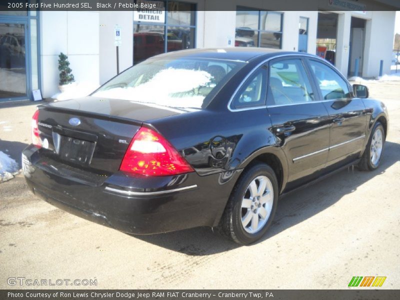 Black / Pebble Beige 2005 Ford Five Hundred SEL