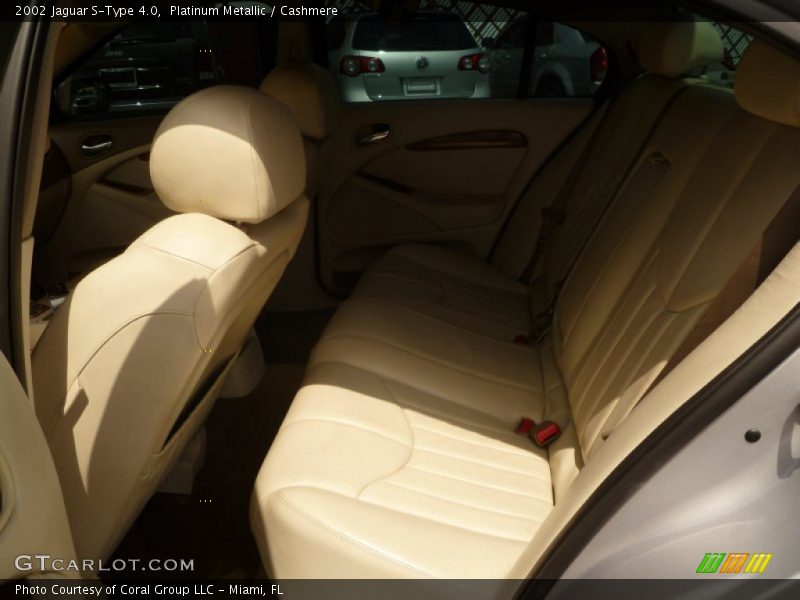 Platinum Metallic / Cashmere 2002 Jaguar S-Type 4.0