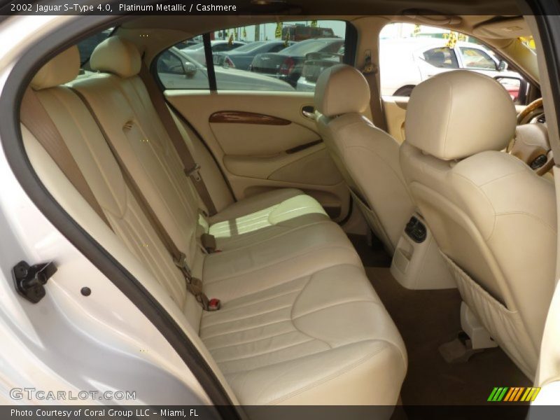 Platinum Metallic / Cashmere 2002 Jaguar S-Type 4.0