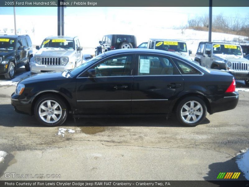 Black / Pebble Beige 2005 Ford Five Hundred SEL