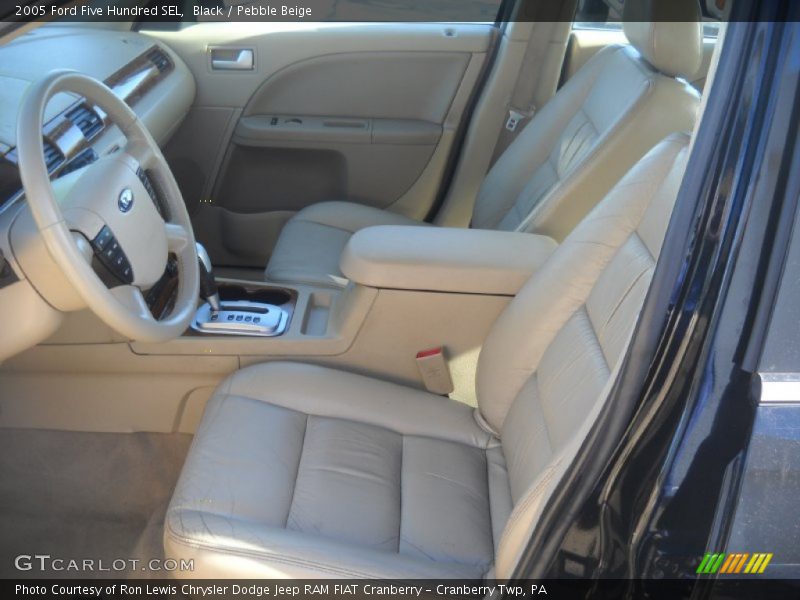 Black / Pebble Beige 2005 Ford Five Hundred SEL