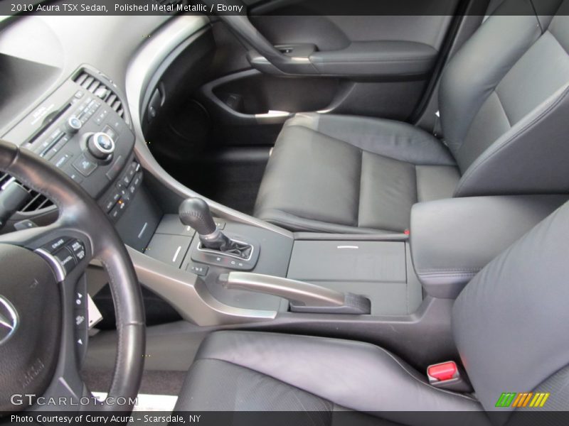Polished Metal Metallic / Ebony 2010 Acura TSX Sedan