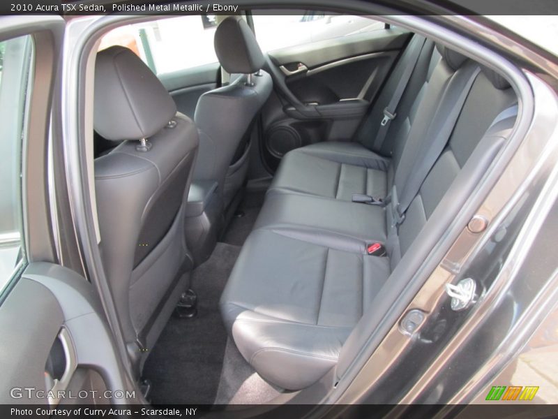 Polished Metal Metallic / Ebony 2010 Acura TSX Sedan