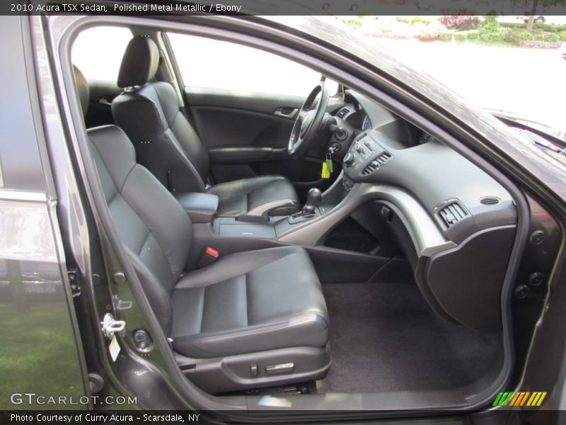 Polished Metal Metallic / Ebony 2010 Acura TSX Sedan