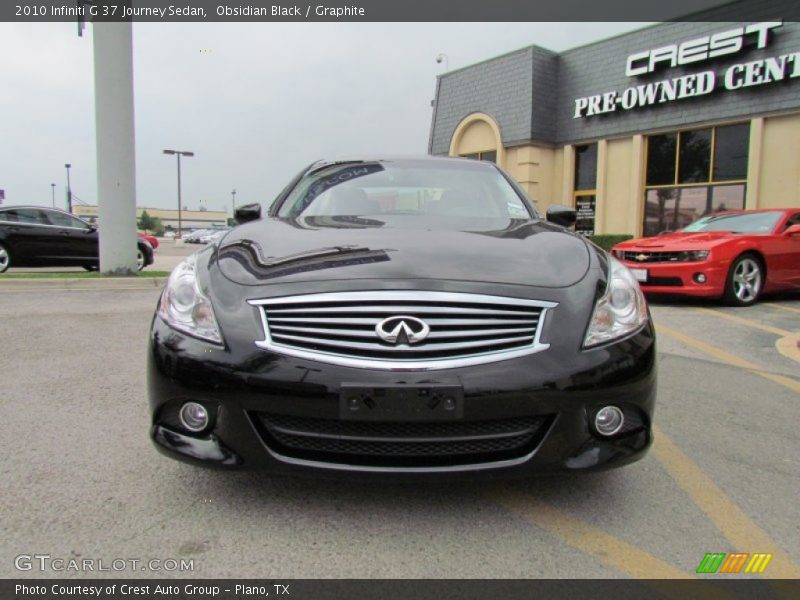 Obsidian Black / Graphite 2010 Infiniti G 37 Journey Sedan
