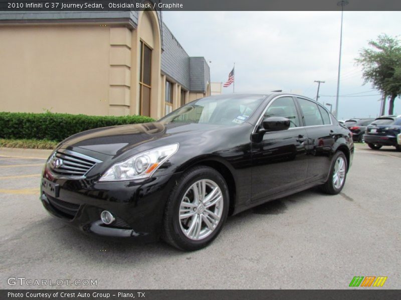 Obsidian Black / Graphite 2010 Infiniti G 37 Journey Sedan