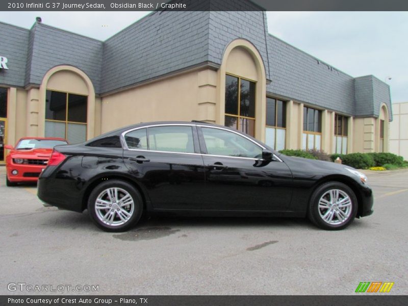 Obsidian Black / Graphite 2010 Infiniti G 37 Journey Sedan