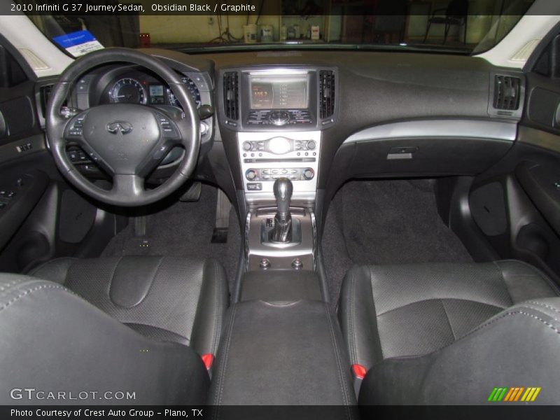 Obsidian Black / Graphite 2010 Infiniti G 37 Journey Sedan