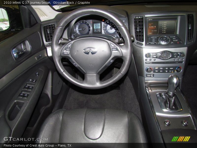 Obsidian Black / Graphite 2010 Infiniti G 37 Journey Sedan