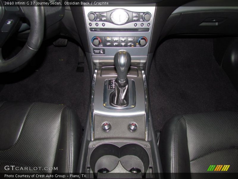 Obsidian Black / Graphite 2010 Infiniti G 37 Journey Sedan
