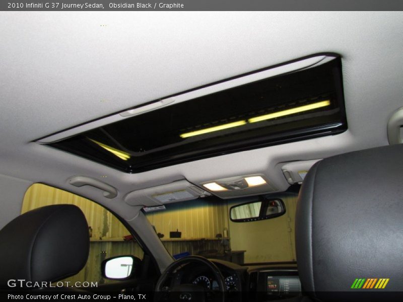 Obsidian Black / Graphite 2010 Infiniti G 37 Journey Sedan