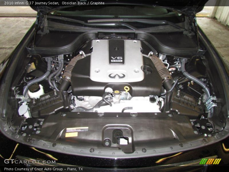 Obsidian Black / Graphite 2010 Infiniti G 37 Journey Sedan