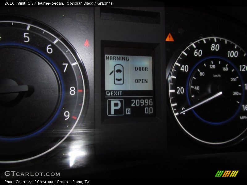 Obsidian Black / Graphite 2010 Infiniti G 37 Journey Sedan