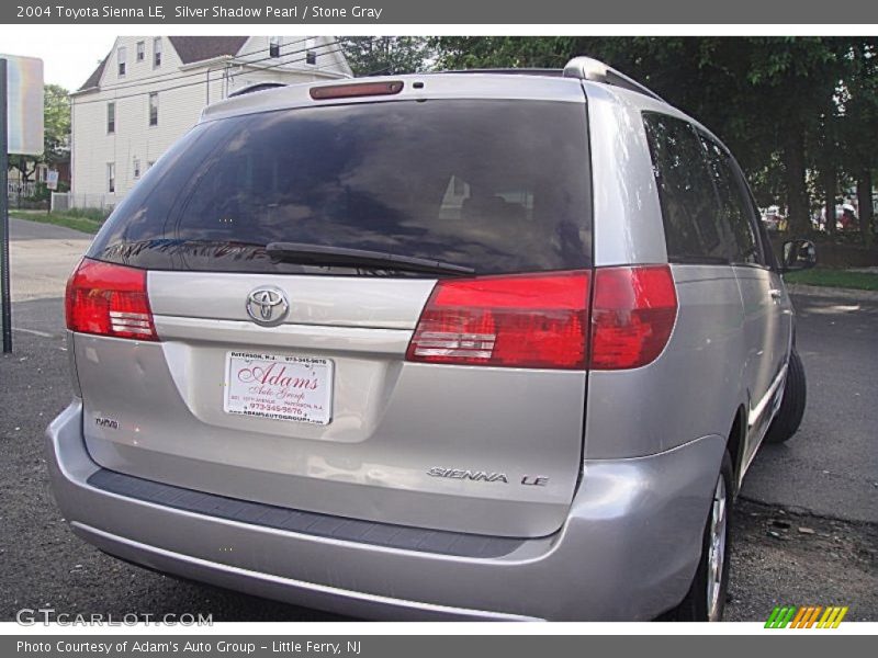 Silver Shadow Pearl / Stone Gray 2004 Toyota Sienna LE