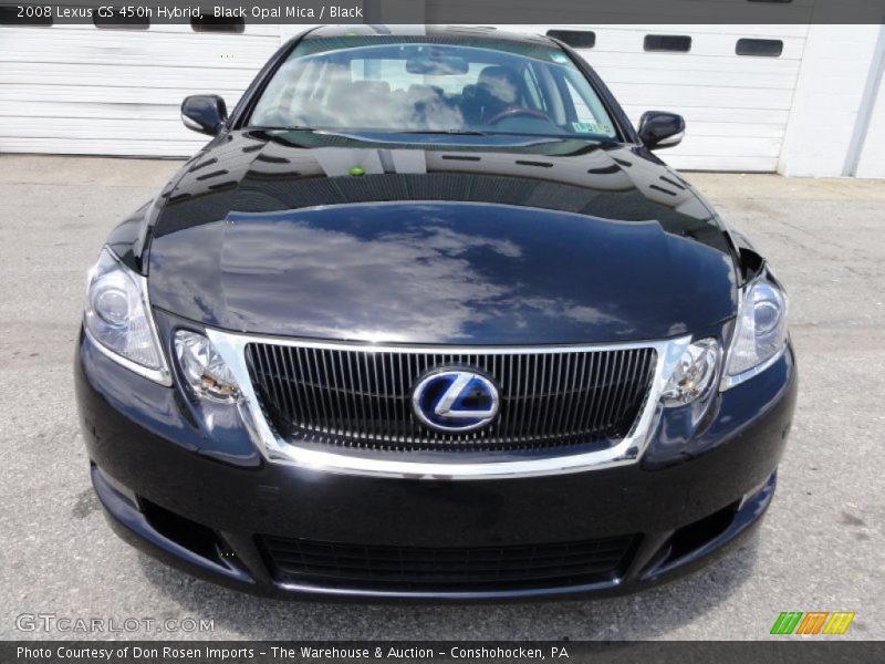 Black Opal Mica / Black 2008 Lexus GS 450h Hybrid