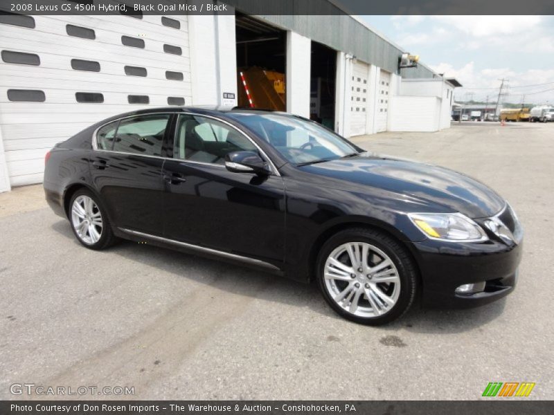 Black Opal Mica / Black 2008 Lexus GS 450h Hybrid