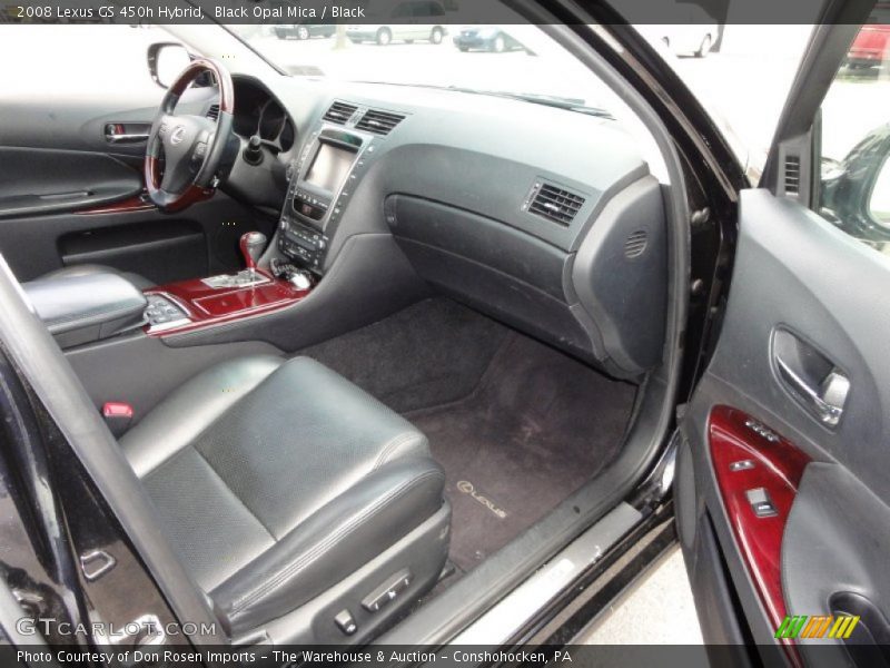  2008 GS 450h Hybrid Black Interior