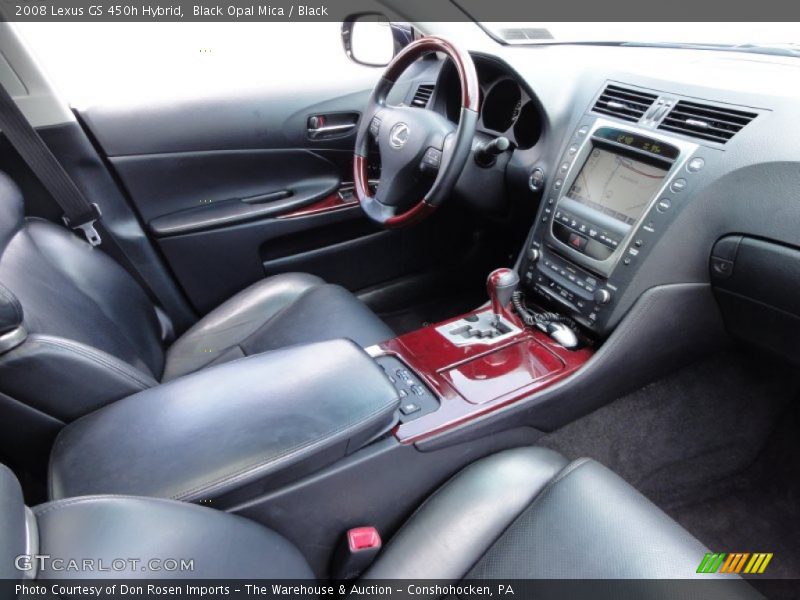  2008 GS 450h Hybrid Black Interior