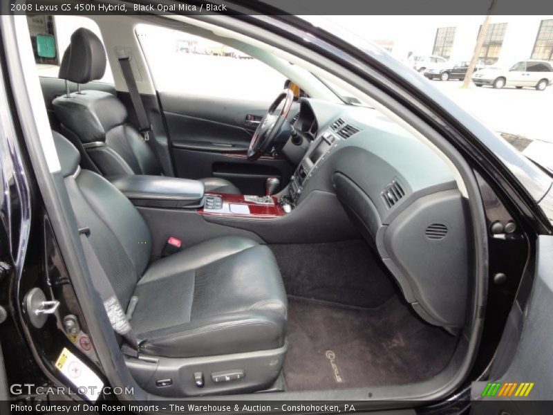  2008 GS 450h Hybrid Black Interior