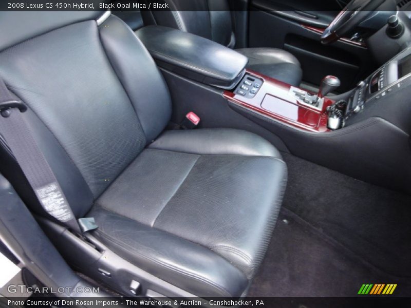 Black Opal Mica / Black 2008 Lexus GS 450h Hybrid