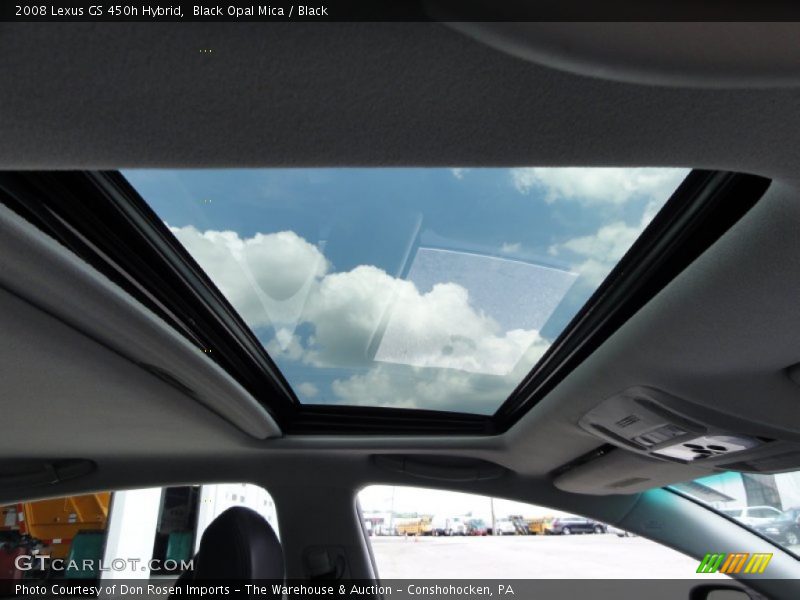 Black Opal Mica / Black 2008 Lexus GS 450h Hybrid
