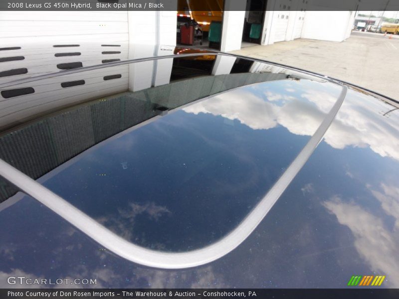 Black Opal Mica / Black 2008 Lexus GS 450h Hybrid