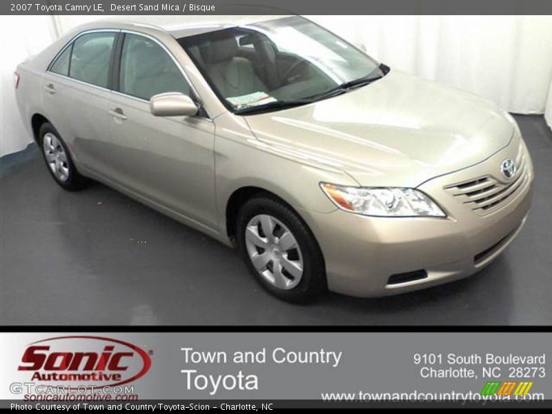 Desert Sand Mica / Bisque 2007 Toyota Camry LE