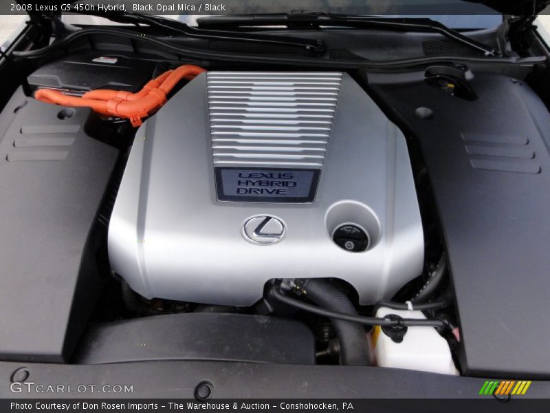  2008 GS 450h Hybrid Engine - 3.5 Liter h DOHC 24-Valve VVT-i V6 Gasoline/Electric Hybrid