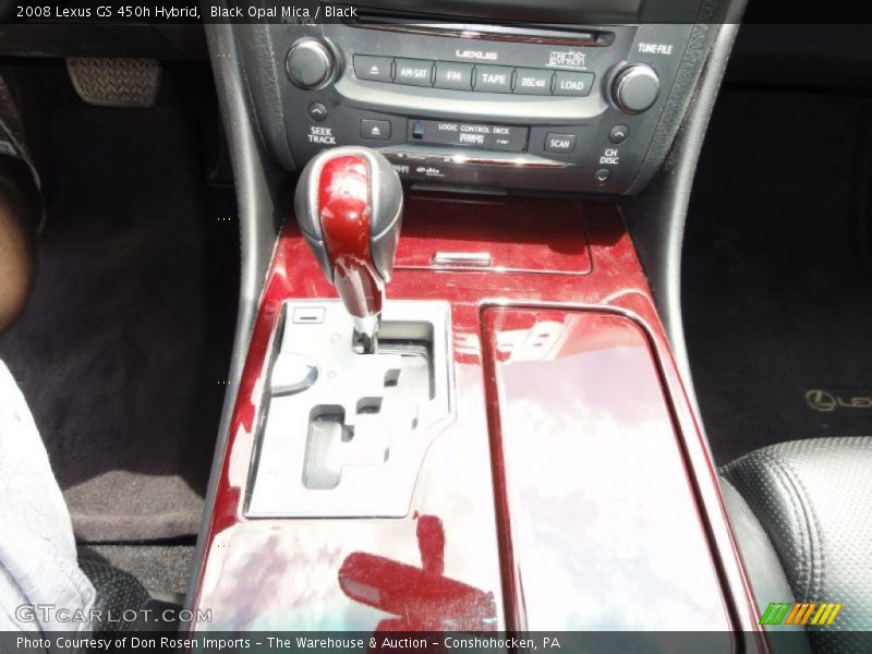 Black Opal Mica / Black 2008 Lexus GS 450h Hybrid