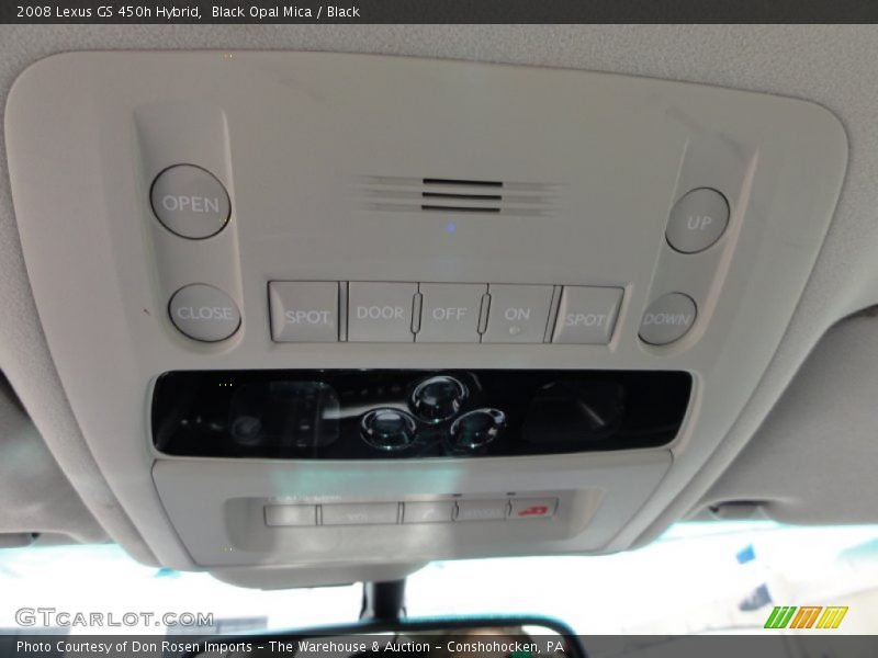 Black Opal Mica / Black 2008 Lexus GS 450h Hybrid