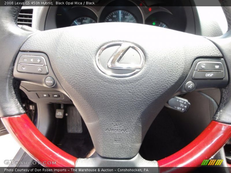  2008 GS 450h Hybrid Steering Wheel