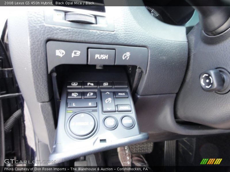 Controls of 2008 GS 450h Hybrid