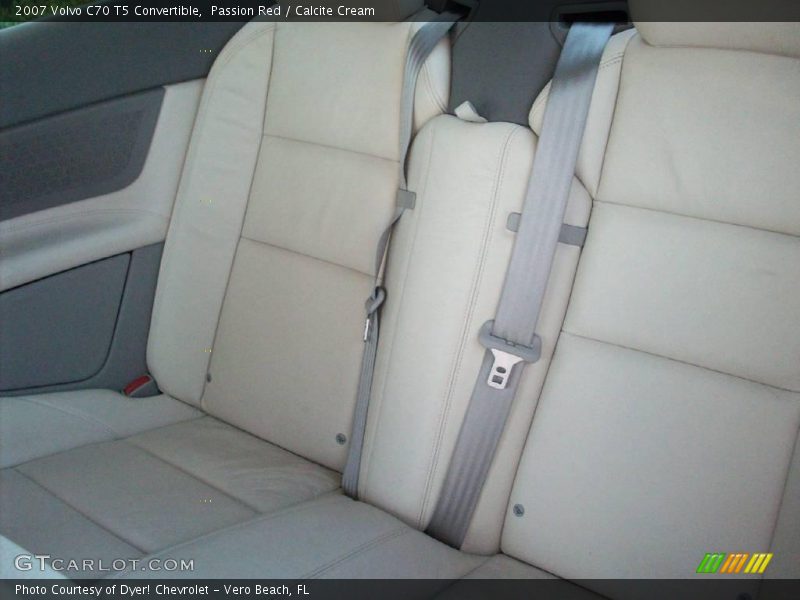 Passion Red / Calcite Cream 2007 Volvo C70 T5 Convertible
